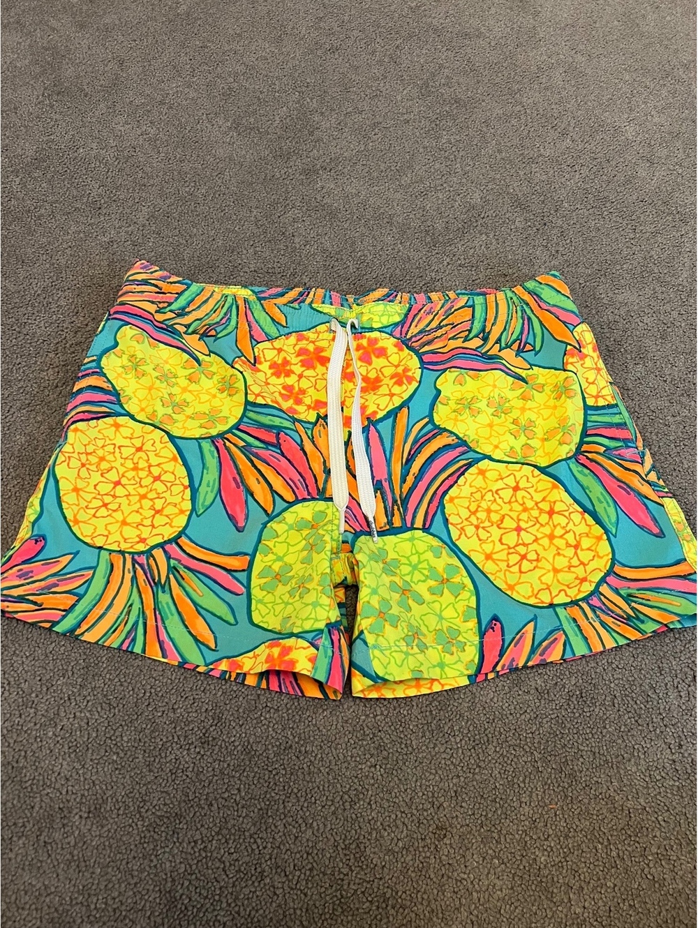 Chubbies Pineapple Print Swim Shorts
